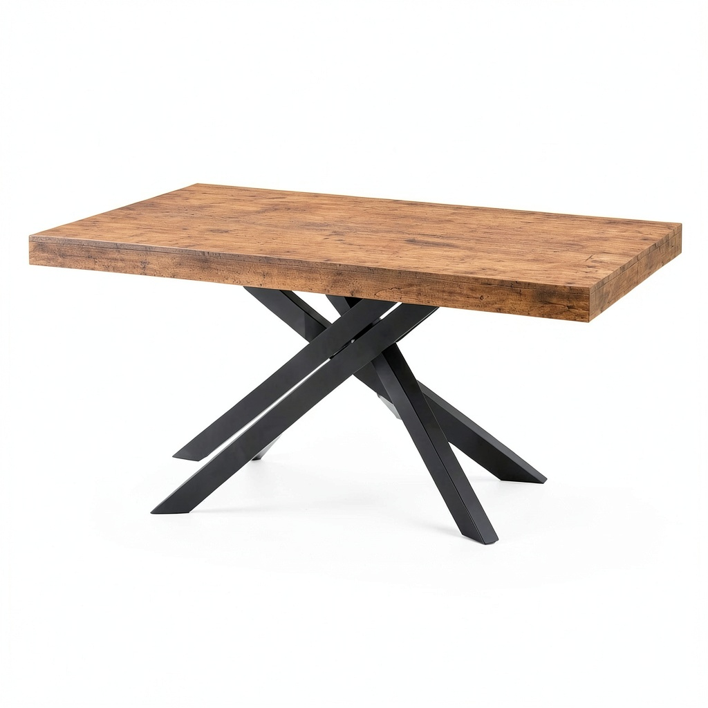Tavolo Estensibile Polinesia in Legno Melaminico 160x90x75 cm, Fabbricato in Italia – Tavolo da Cucina con Prolunghe fino a 240 cm