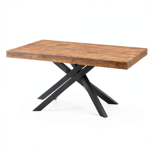 Tavolo Estensibile Polinesia in Legno Melaminico 160x90x75 cm, Fabbricato in Italia – Tavolo da Cucina con Prolunghe fino a 240 cm
